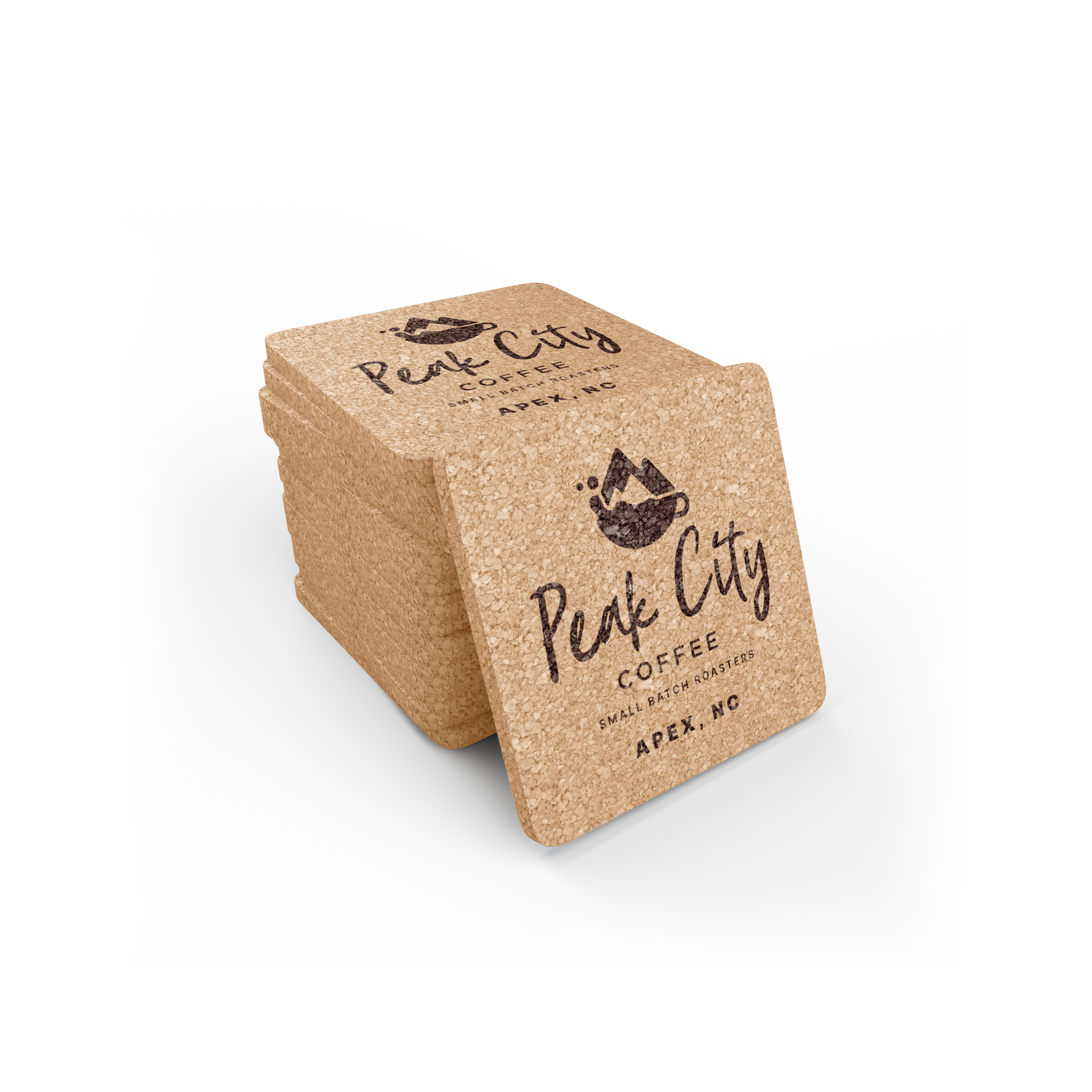 Cork coasters