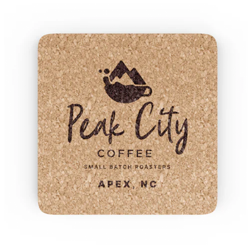 Cork coasters